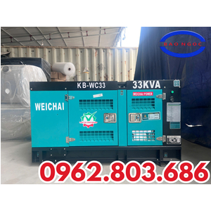 🔥 WEICHAI 33kVA – BẢN NÂNG CẤP MỚI, CHỐT SỚM TRƯỚC KHI HẾT ƯU ĐÃI! 🔥
