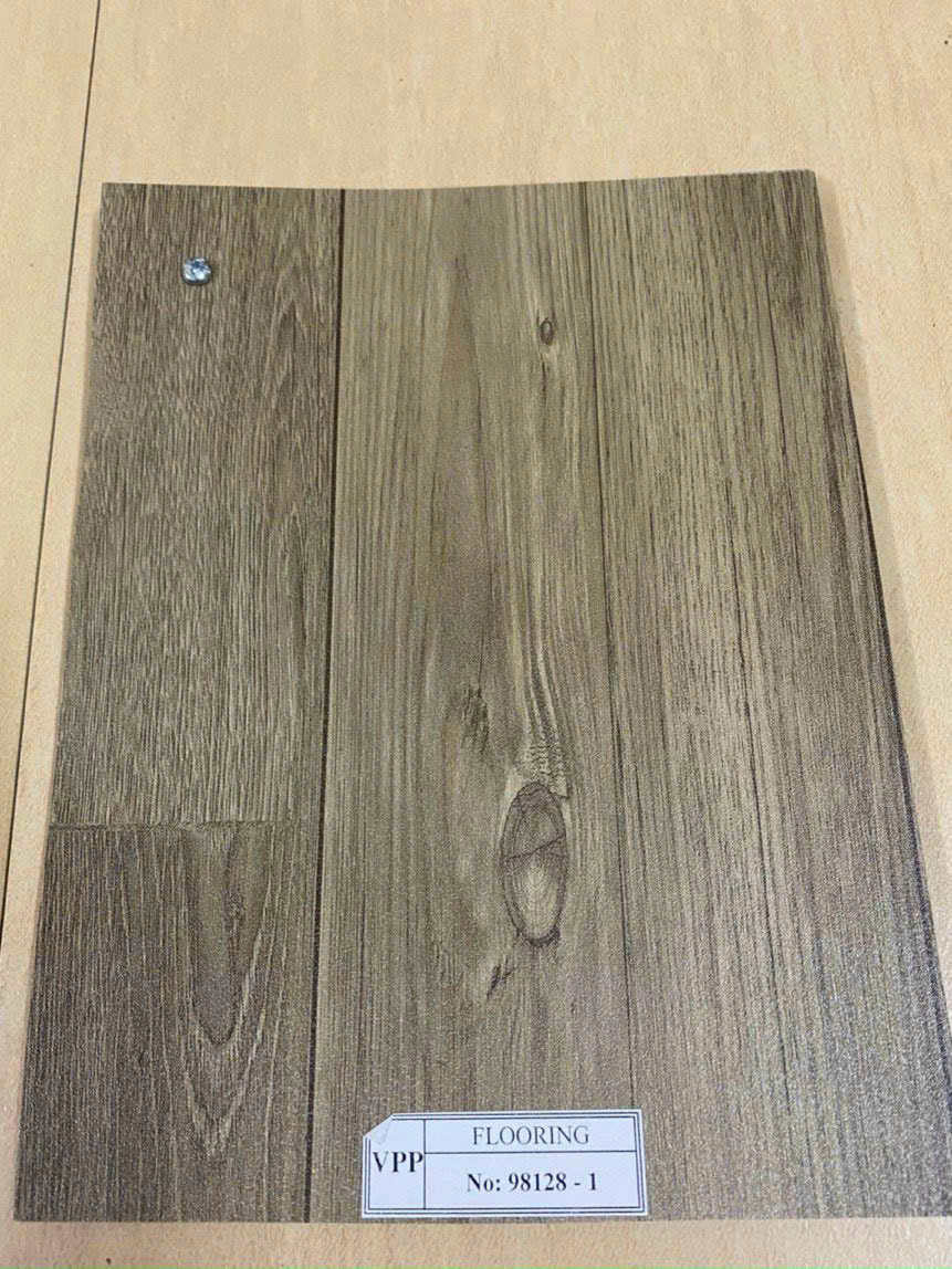 Tấm nhựa trải sàn simili CHỐNG CHÁY HÀN QUỐC- Loại dày 1.2mm DNG