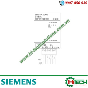 SB 1221 Board mở rộng tín hiệu ngõ vào PLC S7-1200 6ES7221-3AD30-0XB0