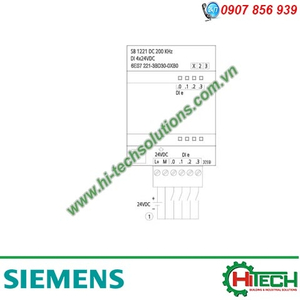 SB 1221 Board mở rộng tín hiệu ngõ vào PLC S7-1200 6ES7221-3BD30-0XB0