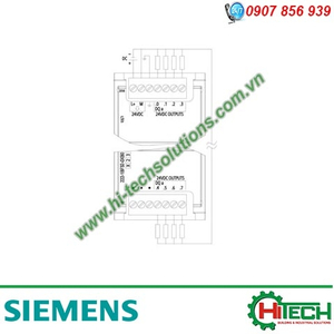 SM 1222 Mô đun mở rộng tín hiệu ngõ ra PLC S7-1200 6ES7222-1BF32-0XB0