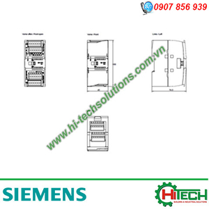 SM 1222 Mô đun mở rộng tín hiệu ngõ ra PLC S7-1200 6ES7222-1HH32-0XB0