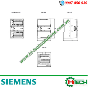 SM 1222 Mô đun mở rộng tín hiệu ngõ ra PLC S7-1200 6ES7222-1XF32-0XB0