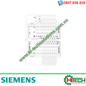 SM 1223 Mô đun mở rộng tín hiệu ngõ vào/ra PLC S7-1200 6ES7223-1BL32-0XB0