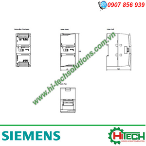 SM 1231 Mô đun mở rộng ngõ vào tín hiệu tương tự PLC S7-1200 6ES7231-4HD32-0XB0