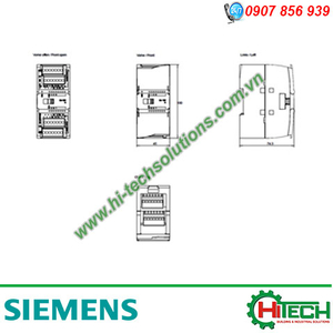 SM 1231 Mô đun mở rộng ngõ vào tín hiệu tương tự PLC S7-1200 6ES7231-4HF32-0XB0