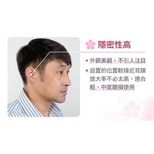 Máy trợ thính siêu nhỏ lỗ tai Mimitakara DP-6SY5