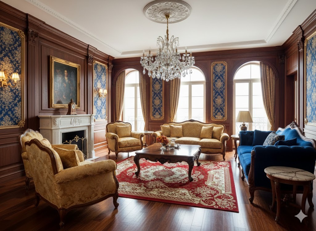 Thảm trang trí tân cổ điển CLASSIC TT07