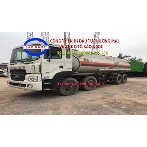 Xe téc chở xăng dầu 22 khối hyundai HD320