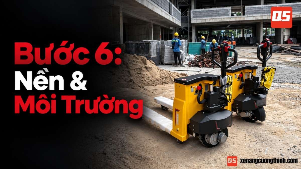 7 Bước Lựa Chọn Xe Nâng Hàng | Bước 6