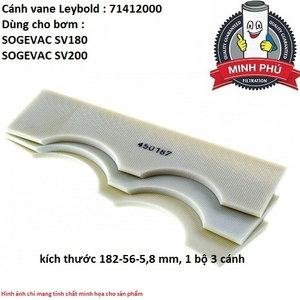 CÁNH GẠT BƠM LEYBOLD 71412000