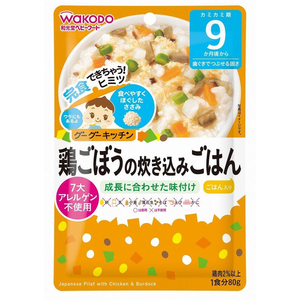 Wakodo Cháo Gà & Nấm 9+