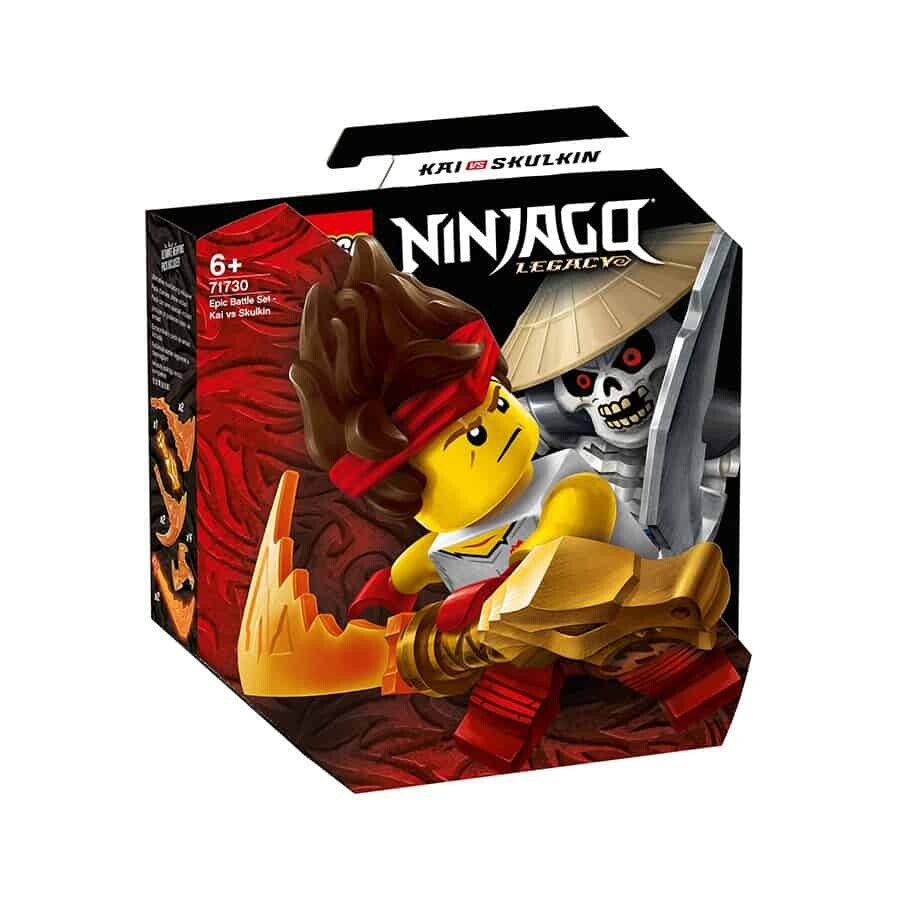 Đồ chơi mô hình LEGO NINJAGO - Đấu Trường Ninjago - Kai Đối Đầu Skullin - 71730
