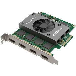 Card ghi hình Magewell Pro Capture Quad HDMI 11100 – 4-Channel HDMI Capture Card (4× HDMI in) with FPGA Video Processing, Up to 2048×2160 Input, PCIe
