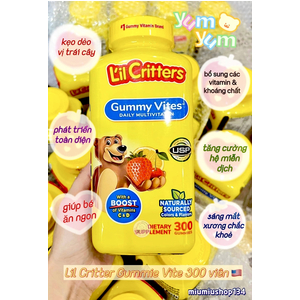 Kẹo Gấu Lil Critter Gummy vites 300 con gấu 🇺🇸