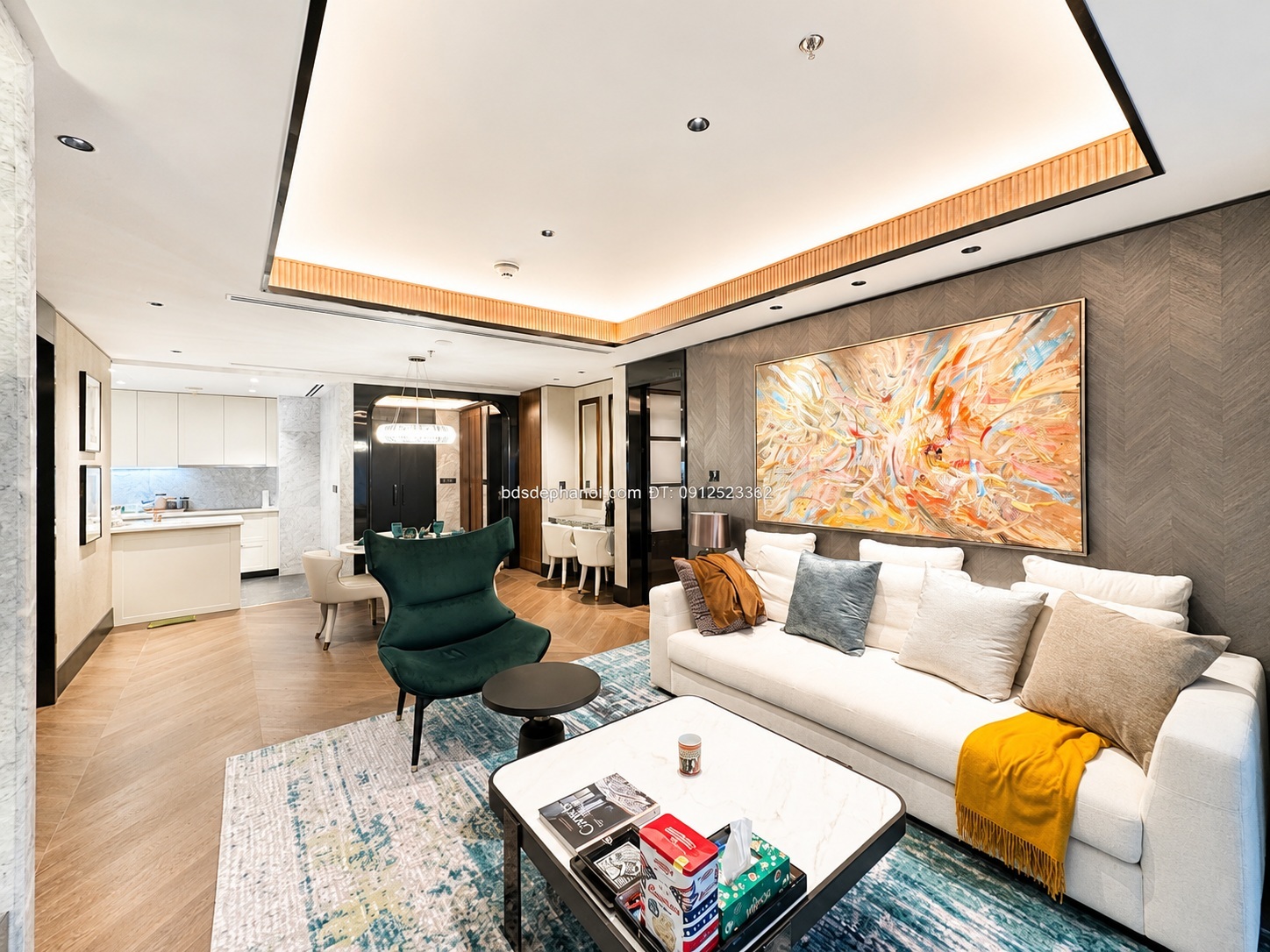 Bán Căn Hộ The Grand Hanoi – 122m² – 3 Phòng Ngủ – Branded Residence Ritz-Carlton