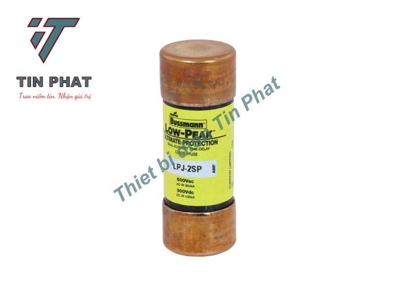 CẦU CHÌ EATON BUSSMANN LPJ-2SP 600VAC/300VDC 2A