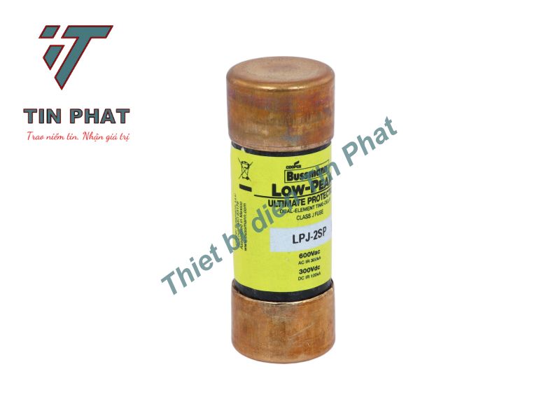 CẦU CHÌ EATON BUSSMANN LPJ-2SP 600VAC/300VDC 2A