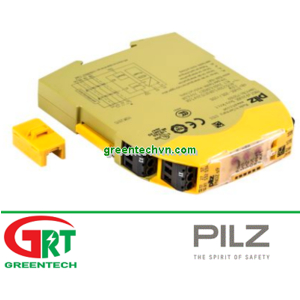 750126 PNOZ s6.1 24VDC 3 n/o 1 n/c Two-hand monitoring Type