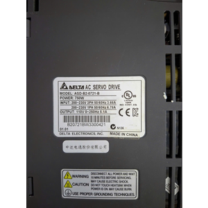 Driver Servo Delta B 750W ASD B2 0721 B