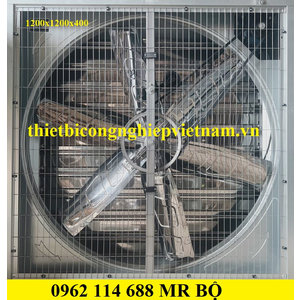 Quạt thông gió vuông 1220 x 1220 TBF-1220 khung tole kẽm