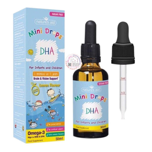 DHA Mini Drop Ntures Aid 50ml dạng giọt - 🇬🇧