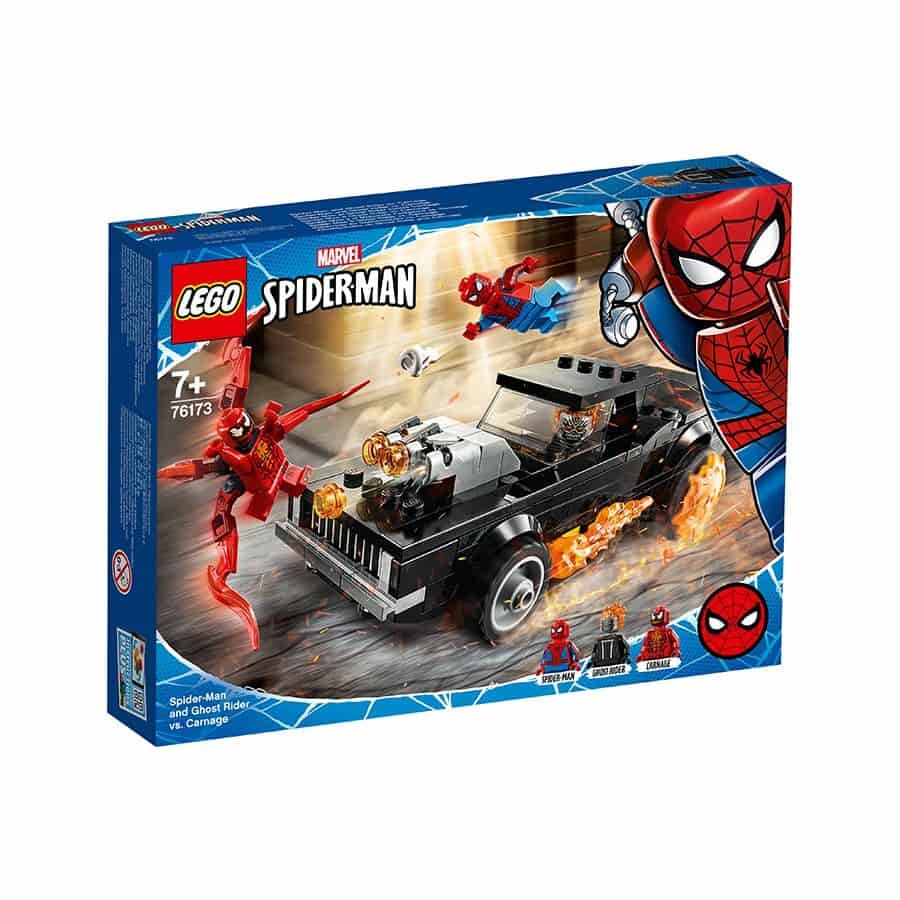 Đồ chơi mô hình LEGO SUPERHEROES - Spiderman Và Ma Tốc Độ Đối Đầu Carnage - 76173