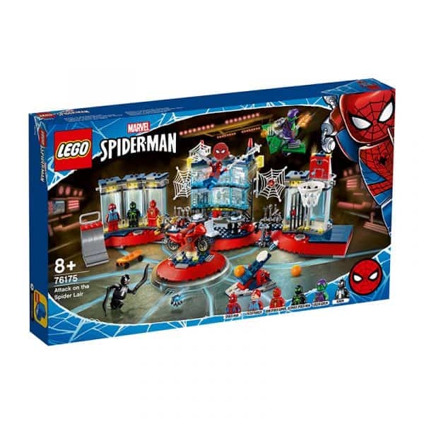 Đồ chơi mô hình LEGO SUPERHEROES - Đột Kích Hang Ổ Người Nhện - 76175