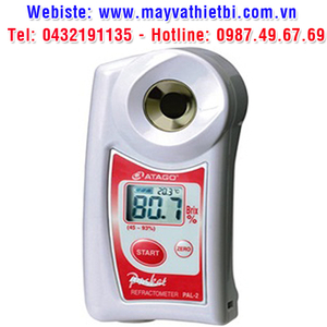 Khúc xạ kế đo các mẫu nồng độ cao như mứt, thạch, mật ong và nước trái cây - Model PAL-2