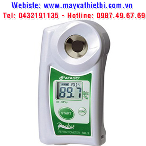 Khúc xạ kế kỹ thuật số bỏ túi PAL - ATAGO - Model PAL-3