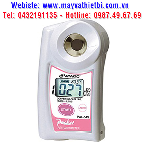 Khúc xạ kế Atago K đo trọng lượng riêng đồng sunfat - Model PAL-54S