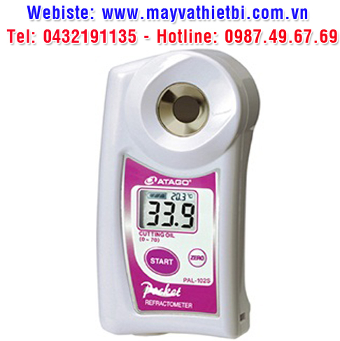 Khúc xạ kế Atago đo nồng độ dầu làm mát - Model PAL-102S