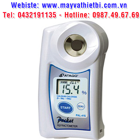 Khúc xạ kế Atago đo nồng độ canxi clorua - Model PAL-41S