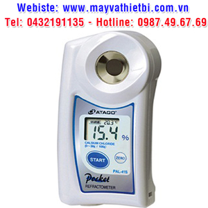 Khúc xạ kế Atago đo nồng độ canxi clorua - Model PAL-41S