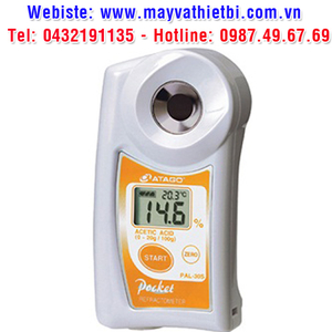 Khúc xạ kế Atago đo nồng độ acid acetic - Model PAL-30S