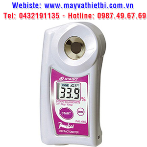 Khúc xạ kế Atago đo nồng độ natri bicacbonat - Model PAL-64S