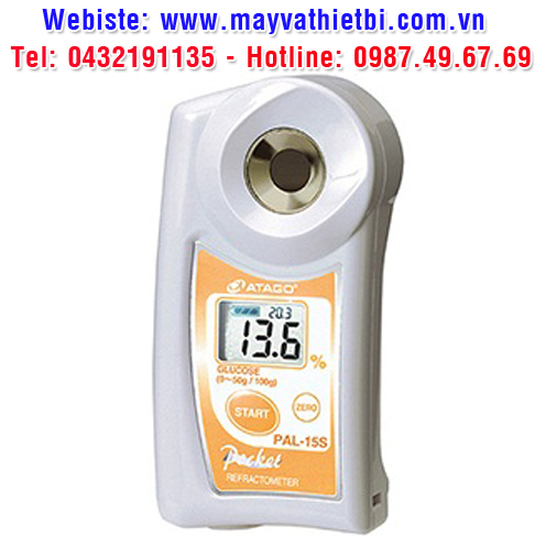 Khúc xạ kế Atago đo nồng độ dung dịch glucose - Model PAL-15S