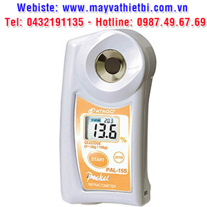 Khúc xạ kế Atago đo nồng độ dung dịch glucose - Model PAL-15S
