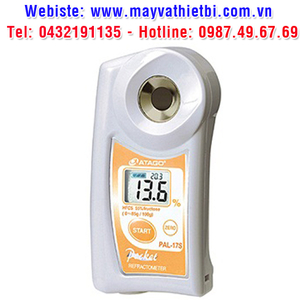 Khúc xạ kế Atago đo nồng độ dung dịch xi-rô bắp (HFCS-55) - Model PAL-17S