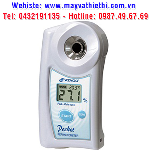 Khúc xạ kế Atago đo độ ẩm - Model PAL-Moisture