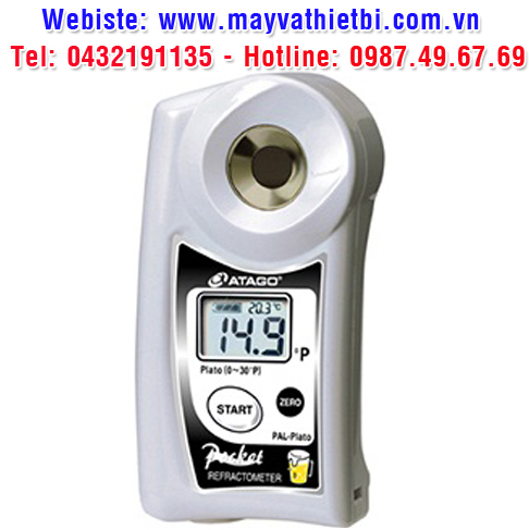Khúc xạ kế Atago đo trọng lượng riêng dịch nha - Model PAL-Plato