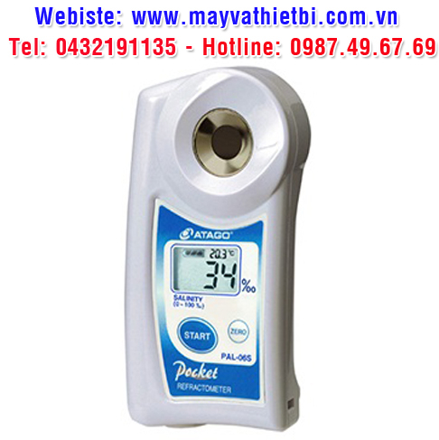 Khúc xạ kế Atago đo nồng độ nước mặn - Model PAL-06S