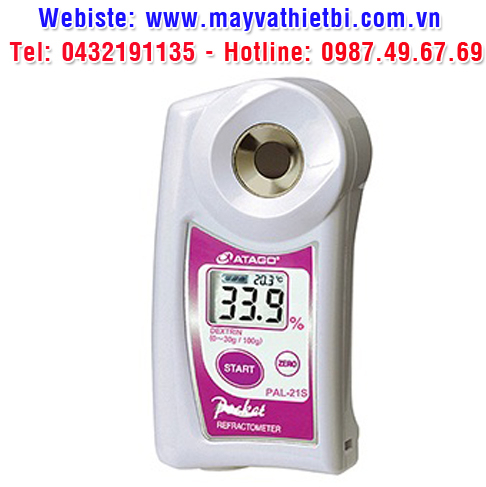 Khúc xạ kế Atago đo nồng độ dextrin - Model PAL-21S