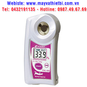 Khúc xạ kế Atago đo nồng độ Stronti Clorua - Model PAL-48S