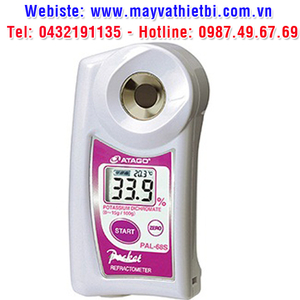 Khúc xạ kế Atago đo nồng độ Kali Dicromat - Model PAL-68S