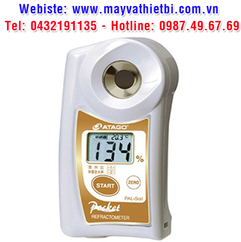 Khúc xạ kế Atago đo độ ẩm của đất - Model PAL-Soil