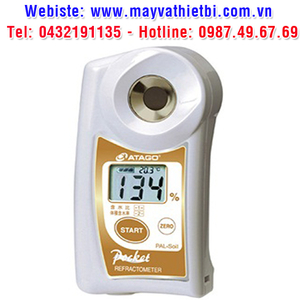 Khúc xạ kế Atago đo độ ẩm của đất - Model PAL-Soil
