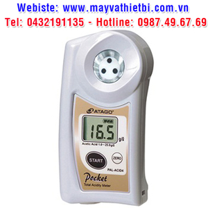 Khúc xạ kế Atago đo nồng độ Acid Acetic - Model PAL-ACID4