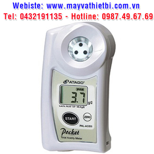 Khúc xạ kế Atago đo nồng độ Acid Lactic - Model PAL-ACID3