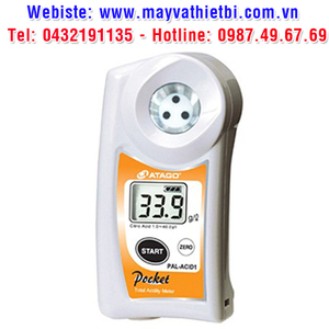 Khúc xạ kế Atago đo nồng độ Acid Citric - Model PAL-ACID1